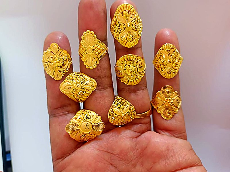 Handcrafted 22KT Gold Bridal Rings Collection